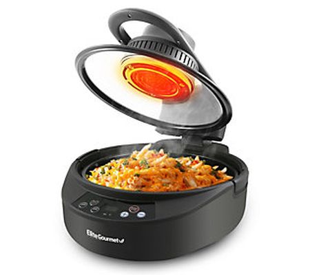 Elite Gourmet 5-qt Digital Rapid Air Fryer/Mult i-cooker