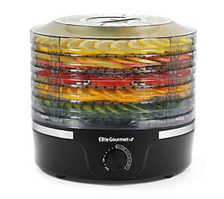 Elite Gourmet Food Dehydrator with 5 Trays