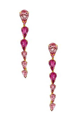 Elizabeth Cole Miravelle Earrings in Pink.