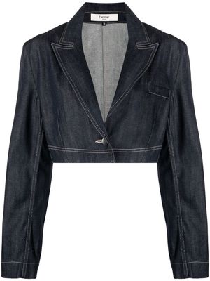 Elleme cropped denim jacket - Blue