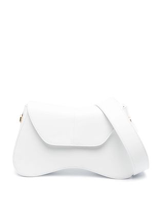Elleme Space leather shoulder bag - White
