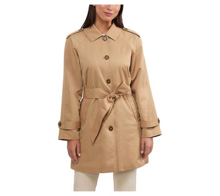 Ellen Tracy Women's New Classic Trench w/ Polyf ill Insulation