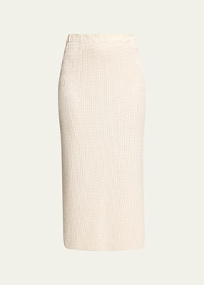 Ellison Beaded Midi Skirt
