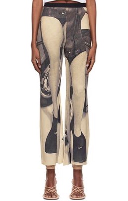 ELLISS Grey Recycled Polyester Trousers