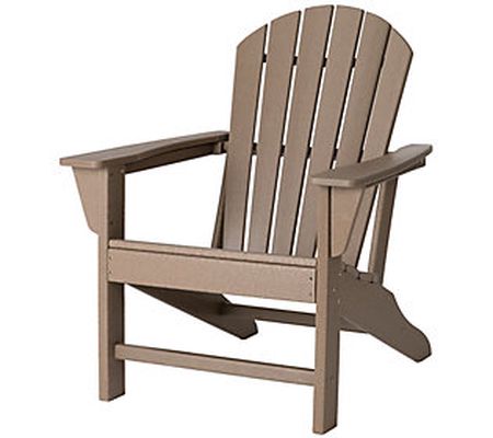 Elm Plus Lawn Garden Comfort Adirondack Chair