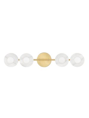 Elmont 4-Light Bath Bracket - Aged Brass