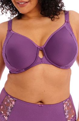 Elomi Charley Full Figure Spacer Underwire Bra in Pansy