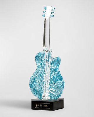 "Elvis Presley: Follow That Dream" Limited Edition Crystal Guitar by Kjell Engman
