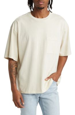 Elwood Box Oversize Pocket T-Shirt in Antique White