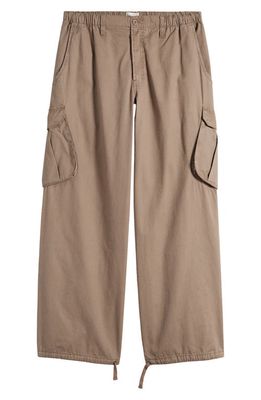 Elwood Freight Print Pants in Dry Moss