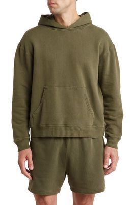 Elwood Men's Core Oversize French Terry Hoodie in Vintage Pine