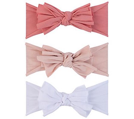 Ely's & Co. Set of 3 Jersey Cotton Bow Headband s