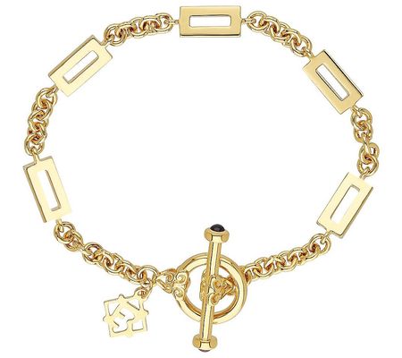 Elyse Ryan 14K Gold Clad Modern Link Bracelet
