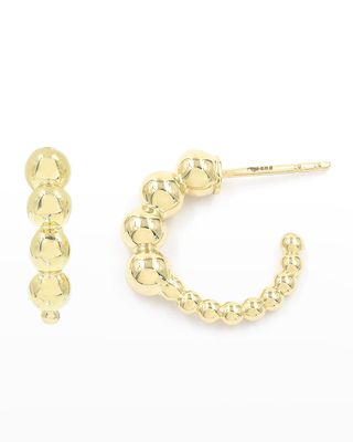 Emani 14k Gold Hoop Earrings