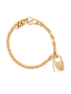 Emanuele Bicocchi Arabesque padlock bracelet - Gold