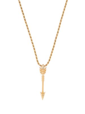 Emanuele Bicocchi arrow pendant necklace - Gold