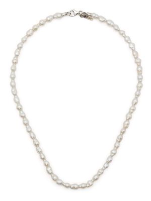 Emanuele Bicocchi Baroque-pearl necklace - White
