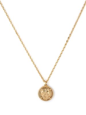 Emanuele Bicocchi Caesar Coin sterling-silver necklace - Gold