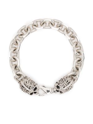 Emanuele Bicocchi chain-link arabesque bracelet - Silver