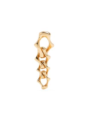 Emanuele Bicocchi chain-link drop earrings - Gold