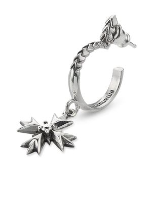 Emanuele Bicocchi EB Crest silver single earring