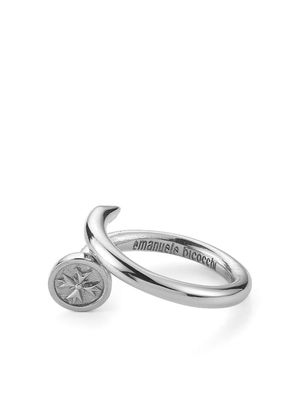 Emanuele Bicocchi EB Crest spiral ring - Silver