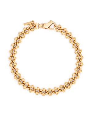 Emanuele Bicocchi knot-detail gold-plated chain bracelet