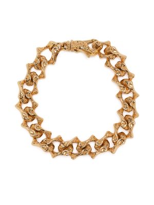 Emanuele Bicocchi largw Sharp chain-link bracelet - Gold