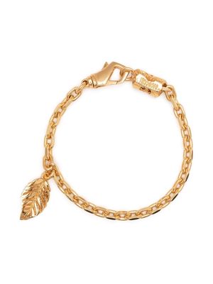 Emanuele Bicocchi leaf pendant bracelet - Gold