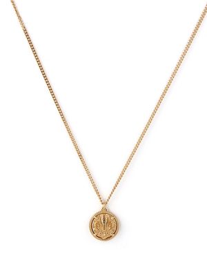 Emanuele Bicocchi Lily Coin sterling-silver necklace - Gold