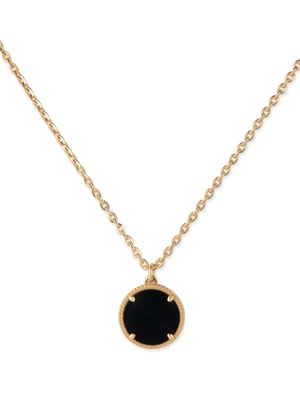 Emanuele Bicocchi onyx amulet pendant necklace - Gold