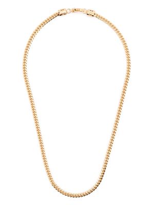 Emanuele Bicocchi small Edge chain gold-plated necklace