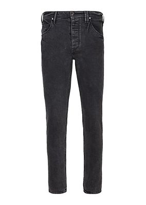 Emanuele Stretch Straight-Leg Jeans