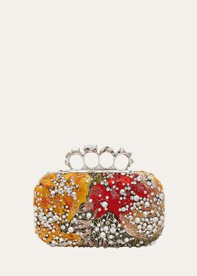 Embellished Jewel Spike Clutch Bag