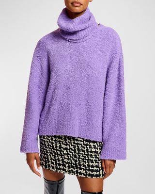 Emboza Knit Sweater With Detachable Collar