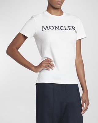 Embroidered Logo Short-Sleeve T-Shirt