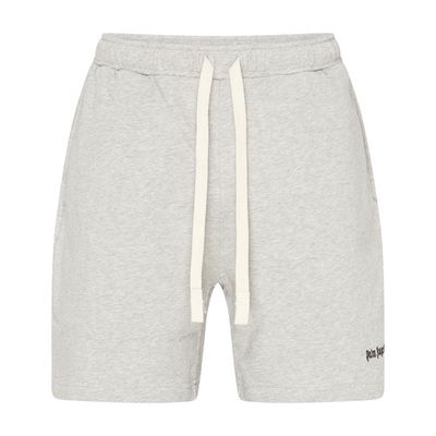 Embroidered logo sweat shorts