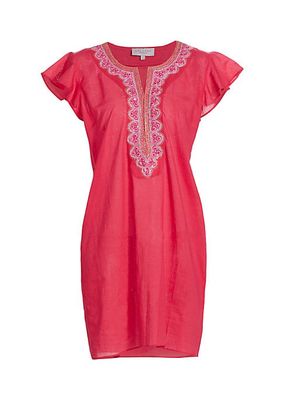 Embroidered Tunic Dress
