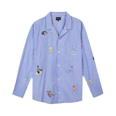 emby all over patch Germain shirt