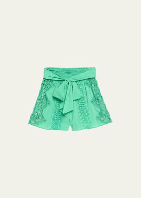 Emely Embroidered Shorts