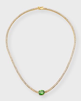 Emerald City Tennis Necklace