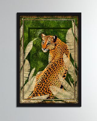 "Emerald Jungle Cat" Giclee