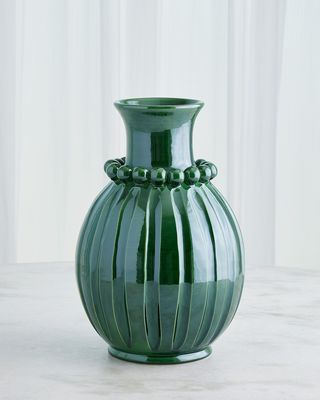 Emerald Pearl Vase