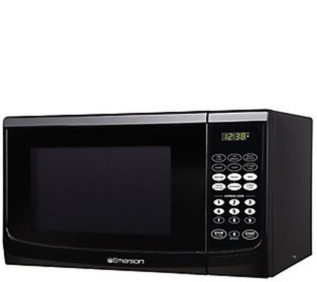 Emerson 0.9 Cu. Ft. 900W Compact Countertop Mic rowave Oven