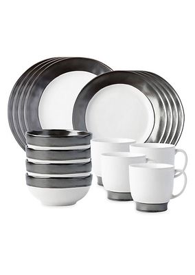 Emerson Ceramic 16-Piece Dinnerware Set