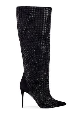 Emerson Embellished Suede Boots