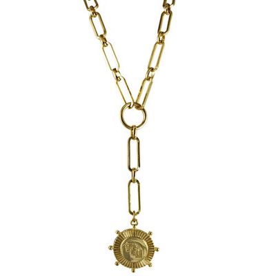 EMERSON STREET Florida State Seminoles Gouda Necklace in Gold