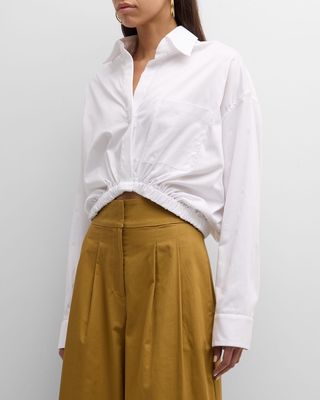 Emery Cropped Blouse
