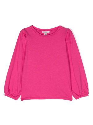 Emile Et Ida round-neck organic cotton T-shirt - Pink