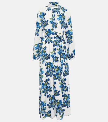 Emilia Wickstead Elanda floral georgette maxi dress